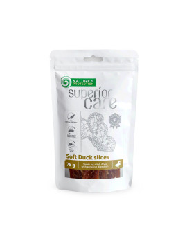 Nature's Protection Lifestyle Superior Care Snacks For Dogs Soft Duck Slices  Ласощі для собак сушена качка смужки 75 г