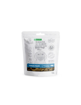 Nature's Protection Superior Care White Dogs Immune Health  Ласощі для собак з оселедцем 150 г