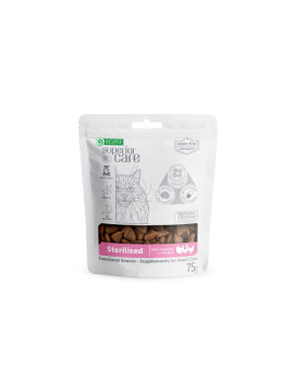 Nature's Protection Lifestyle Superior Care Ласощі для дорослих стерилізованих котів з птицею 75 г