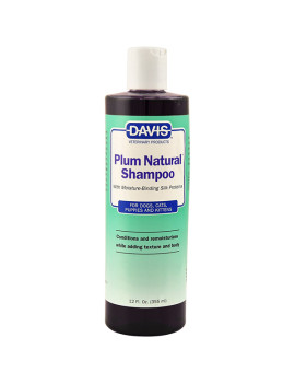 Davis Plum Natural Shampoo ДЕВІС НАТУРАЛЬНА СЛИВА шампунь з протеїнами шовку для собак і котів, концентрат