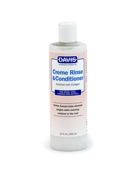 Davis Creme Rinse & Conditioner ДЕВІС КРЕМ РІНЗ ополіскувач та кондиціонер з колагеном для собак і котів, концентрат