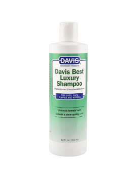 Davis Best Luxury Shampoo ДЕВІС БЕСТ ЛАКШЕРІ шампунь для блиску шерсті у собак і котів, концентрат