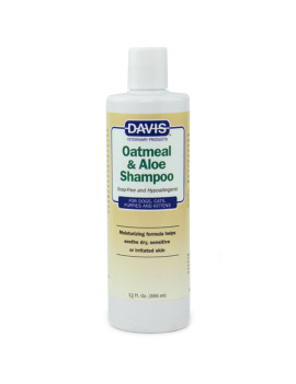 Davis Oatmeal & Aloe Shampoo ДЕВІС ВІВСЯНЕ БОРОШНО З АЛОЕ гіпоалергенний шампунь для собак і котів, концентрат