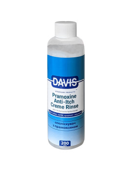 Davis Pramoxine Anti-Itch Creme Rinse ДЕВІС ПРАМОКСИН КРЕМ РІНЗ кондиціонер від свербежу з 1% прамоксину гідрохлоридом для собак і котів