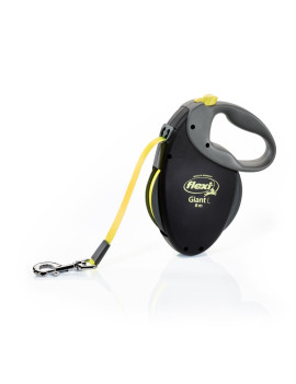 Повідець-рулетка Flexi Neon Giant для собак, зі стрічкою, розмір L 8 м / 50 кг