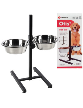 Flamingo Otis+ H-Stand  ФЛАМІНГО ОТІС+ миски для собак на штативі