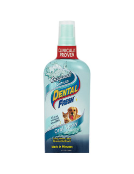 SynergyLabs Dental Fresh Oral Spray СИНЕРДЖІ ЛАБС СВІЖІСТЬ ЗУБІВ спрей від зубного нальоту для собак і котів, 118 мл