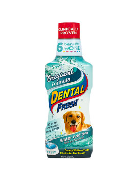SynergyLabs Dental Fresh СИНЕРДЖІ ЛАБС СВІЖІСТЬ ЗУБІВ рідина від зубного нальоту і запаху з пащі собак і котів