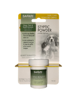 Safari Styptic Powder САФАРІ КРОВОСПИННИЙ ПОРОШОК для собак і котів, 14 г