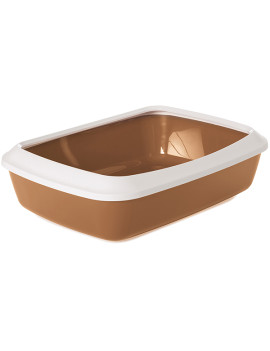 Savic Iriz Nordic Litter Tray САВІК АЙРІЗ НОРДІК лоток туалет з бортиком для котів, 50х37х13см