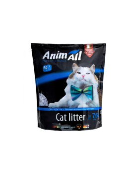 AnimAll "Блакитний аквамарин" силікагелевий наповнювач для котячих туалетів