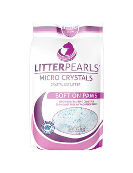 Litter Pearls Micro Crystals ЛІТТЕР ПЕРЛС МІКРО КРІСТАЛС кварцовий силікагелевий наповнювач для туалетів котів