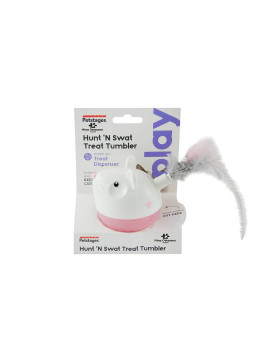Nina Ottson Hunt `N Swat Treat Tumbler - іграшка інтерактивна для котів, миша рожева