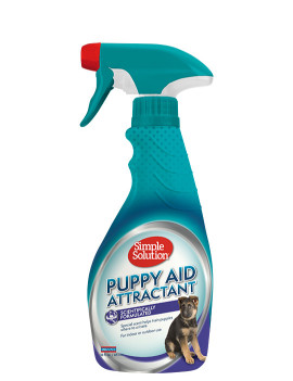 SIMPLE SOLUTION Puppy aid training spray - засіб для привчання цуценят до туалету, 480 мл