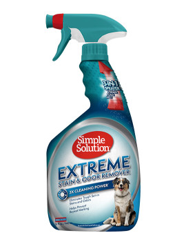 SIMPLE SOLUTION Extreme Stain and Odor Remover - рідкий засіб для нейтралізації запахів і видалення стійких плям, 945 мл