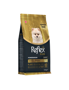 Reflex Plus Pomeranian Puppy сухий корм для цуценят померанського шпіца від 2 до 10 місяців 1,5кг