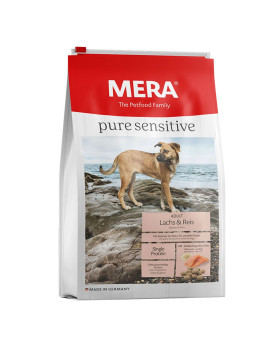 MERA Pure Sensitive Adult Salmon & Rice сухий корм для собак з лососем та рисом