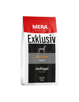 MERA EXKLUSIV Active Adult Poultry сухий корм для активних собак з птицею 15 кг