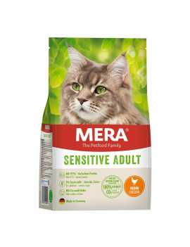 MERA Cats Sensitive Adult Сhicken (Huhn) корм для дорослих котів з чутливим травленням з куркою