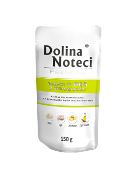 Пауч Dolina Noteci Premium для собак з гускою та картоплею