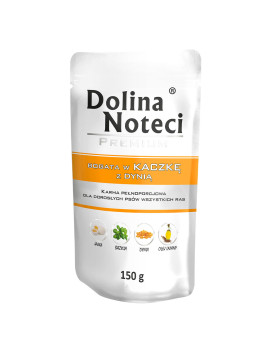Пауч Dolina Noteci Premium для собак з качка та гарбузом