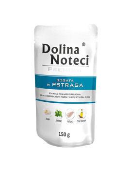 Пауч Dolina Noteci Premium для собак з фореллю