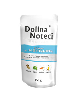 Пауч Dolina Noteci Premium для собак з ягнятиною