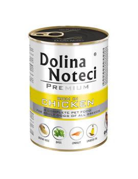 Корм консервований Dolina Noteci Premium для собак з куркою