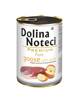Консерва Dolina Noteci Premium Pure для собак алергіків з гускою та яблуком