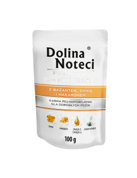 Пауч Dolina Noteci Premium для собак маленьких порід з фазаном,гарбузом та локшиною, 100 г