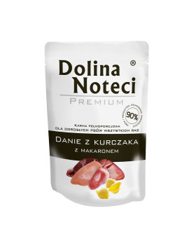 Пауч Dolina Noteci Premium Danie для дорослих собак усіх порід, курка з локшиною