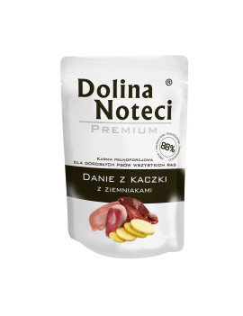 Пауч Dolina Noteci Premium Danie для дорослих собак усіх порід, качка з картоплею
