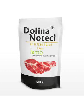 Пауч Dolina Noteci Premium Pure для собак алергіків з ягням, 500 гр