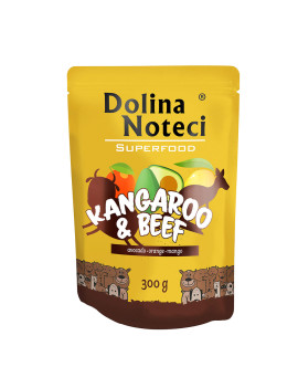 Пауч Dolina Noteci Superfood для cобак з м'ясом кенгуру та яловичини