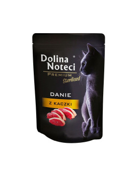 Dolina Noteci Danie вологий корм з качкою для стерилізованих котів 85 гр