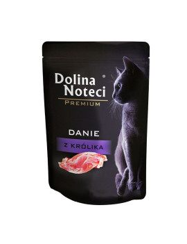 Dolina Noteci Danie вологий корм з кроликом для котів 85 гр