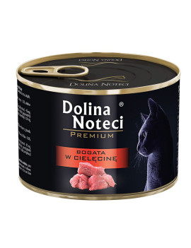 Dolina Noteci Premium вологий корм з телятиною для котів