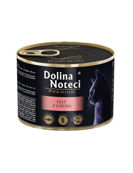 Dolina Noteci Premium вологий корм з філе лосося для котів 185 гр