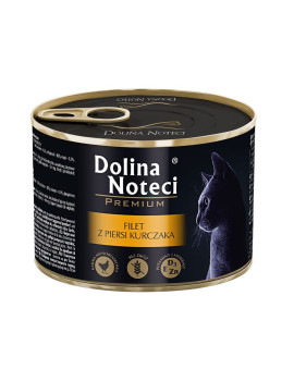 Dolina Noteci Premium вологий корм з філе курки для котів 185 гр