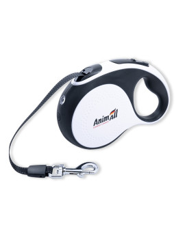 AnimAll рулетка-повідець з LED ліхтариком L до 50 кг/5 метрів