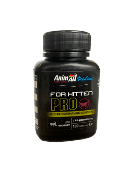 AnimAll VetLine for Кitten PRO вітамінний комплекс для кошенят з 45-денного віку 100 таб