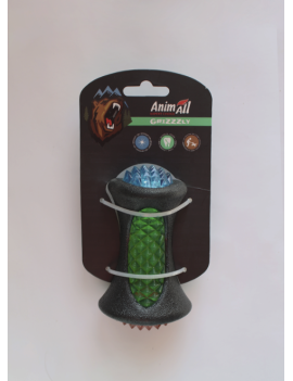 AnimAll GrizZzly Іграшка "LED-кісточка" з підсвічуванням для собак, 12,5 см