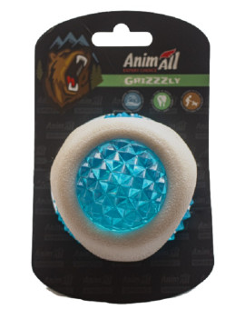 AnimAll GrizZzly LED-м'яч біло-синій іграшка світлова