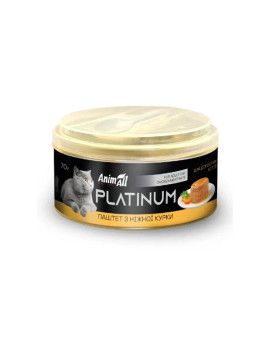 AnimAll Platinum ніжний паштет з курки для котів