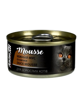 AnimAll Duck Mousse ніжний мус із качки для котів