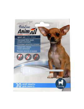 AnimAll VetLine Spot-On краплі протипаразитарні для собак