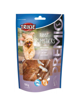 Ласощі Trixie Premio Rabbit Drumsticks для собак кісточки з кроликом 100 г, 8 шт