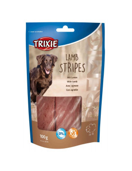Ласощі Trixie Premio Lamb Stripes для собак полоски з ягням 100 гр