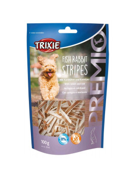 Ласощі Trixie Premio Fish Rabbit Stripes для собак снеки з рибою та кроликом 100 гр