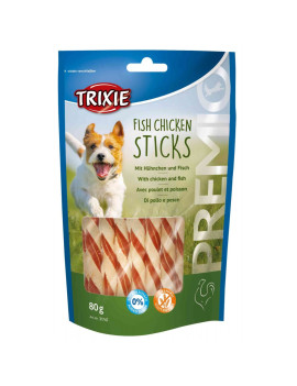 Ласощі Trixie Premio Fish Chicken Sticks для собак з куркою та рибою 80 гр